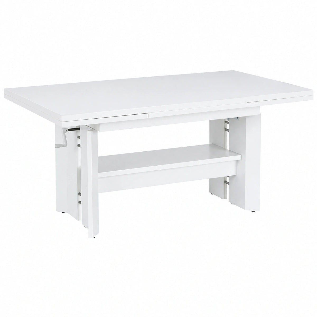 Tisch – 180 cm, ausziehbar, mit Ablagen